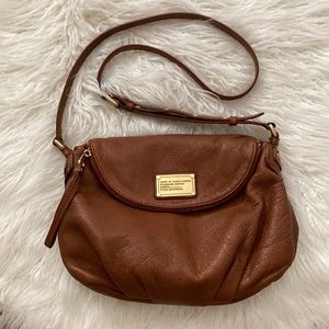 [MARC JACOBS] Large Leather Crossbody Bag